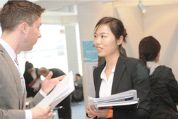 Jobmesse Chinese Talent Days: Eindrücke von der Jobmesse. 